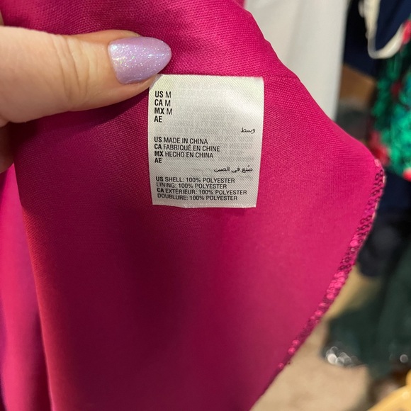 INC Barbie Pink Sequin Party Dress - Picture 3 of 11